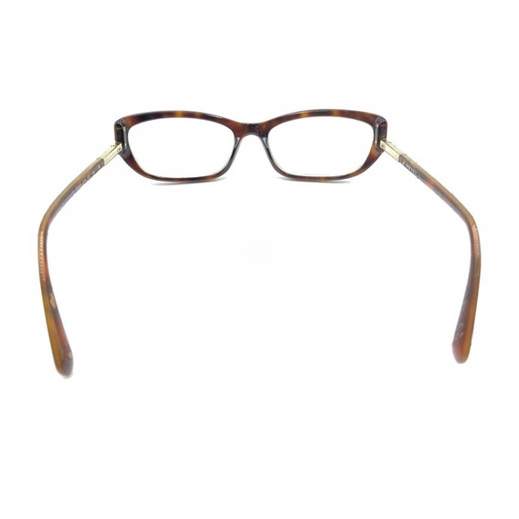 Prada VPR 03N AB6-1O1 Tortoise Brown Cat Eye Eyeglasses Frames 55-17 135 Italy - Picture 5 of 12